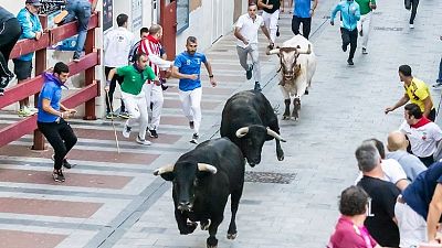 Imagen del primero de los cinco encierros de Guadalajara en las Ferias y Fiestas 2026 Imagen del primero de los cinco encierros de Guadalajara en las Ferias y Fiestas 2026
