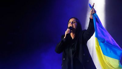 Hablamos con Jamala, ganadora de Eurovisión 2016, sobre su huida de Ucrania tras la invasión de las tropas rusas Hablamos con Jamala, ganadora de Eurovisión 2016, sobre su huida de Ucrania tras la invasión de las tropas rusas