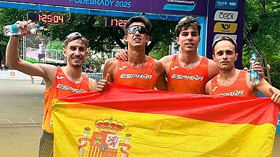 España gana el oro europeo en los 20km marcha masculino y dos platas en la prueba de 35 km