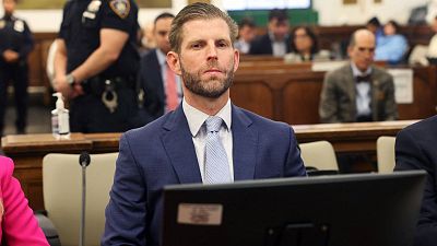 Eric Trump también niega su participación en los documentos financieros de la empresa familiar