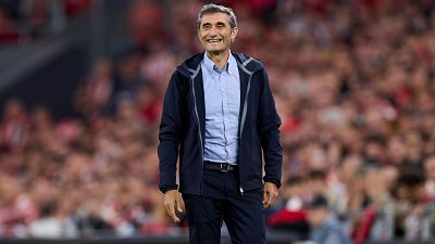 Ernesto Valverde, cuarto entrenador con más partidos de primera