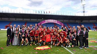 España, campeona de Europa sub'19 tras remontar a Noruega