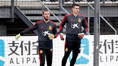 Kepa le gana la partida a De Gea ante Suecia | Ver