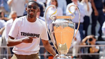 España - Francia: Ousmane Dembélé España - Francia: Ousmane Dembélé