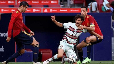 Resumen del España 0-0 Portugal, amistoso previo a la Eurocopa Resumen del España 0-0 Portugal, amistoso previo a la Eurocopa