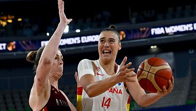 España - Bélgica, final del Eurobasket femenino