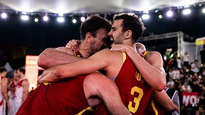 España celebra el título mundial