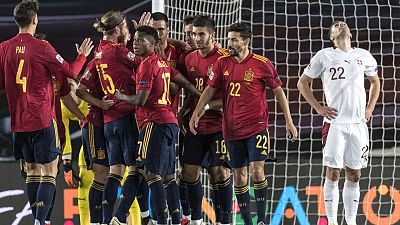 España logra un sufrido triunfo por la mínima ante Suiza