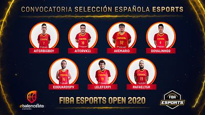 La selección española de NBA 2K debuta en el 'FIBA eSports Open'