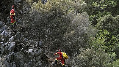 Estabilizado el fuego de Málaga, que deja un muerto y 5.000 hectáreas quemadas