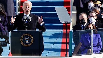 Biden llama a la unidad en su discurso como presidente de EE.UU. Biden llama a la unidad en su discurso como presidente de EE.UU.