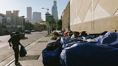 Skid Row, la zona cero de los 'sin techo' en Estados Unidos