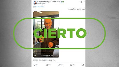 Este vídeo de Benjamín Netanyahu es real: no está hecho con IA