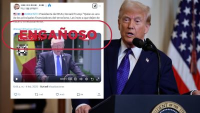 Este vídeo en el que Trump dice que “Catar es uno de los principales financiadores del terrorismo” no es actual Este vídeo en el que Trump dice que “Catar es uno de los principales financiadores del terrorismo” no es actual