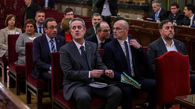 Estrasburgo avala la decisión de España sobre la prisión preventiva de Junqueras, Turull y Sánchez