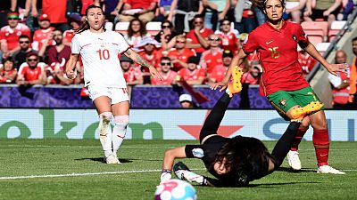 Portugal reacciona a tiempo y suma ante Suiza el primer empate de esta Euro