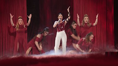 Eurovisión 2023 - Vídeo en exclusiva del primer ensayo de Blanca Paloma Eurovisión 2023 - Vídeo en exclusiva del primer ensayo de Blanca Paloma