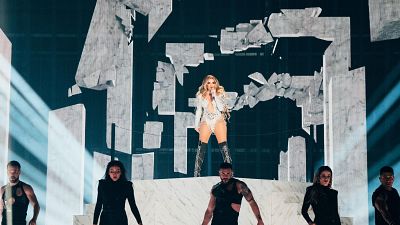 Así es la puesta en escena de Melody para Eurovisión 2025. ¡Mira 30 segundos exclusivos de su segundo ensayo!
