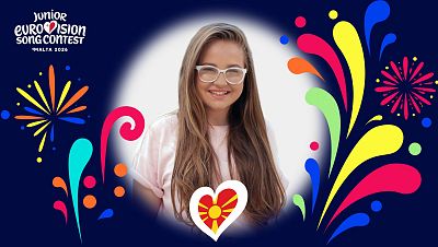 Ana Stajonoska representará a Macedonia del Norte con "Idnata jas" en Eurovisión Junior 2026