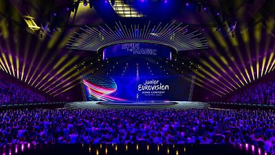 Así será el escenario de Eurovisión Junior 2022