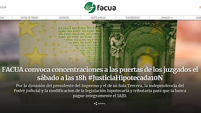 Facua pide al Gobierno "un blindaje absoluto" de la legislación hipotecaria