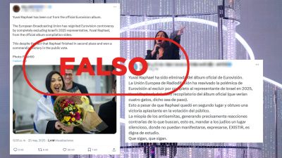 Eurovisión 2025: la canción israelí no se quitó del álbum oficial del certamen Eurovisión 2025: la canción israelí no se quitó del álbum oficial del certamen