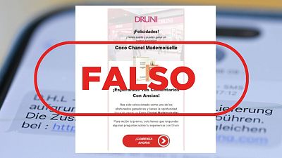 Druni no regala un perfume por responder a una encuesta, es un fraude