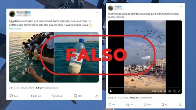 Estas imágenes no guardan relación con la actual entrega de ayuda humanitaria en Gaza Estas imágenes no guardan relación con la actual entrega de ayuda humanitaria en Gaza