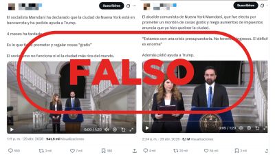 Mamdani no ha reconocido haber llevado Nueva York a la bancarrota Mamdani no ha reconocido haber llevado Nueva York a la bancarrota