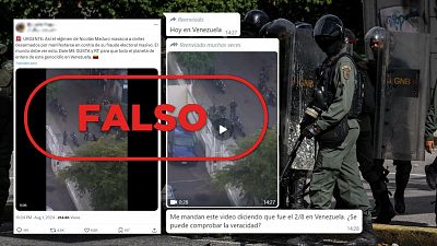 Este vídeo de la Guardia Nacional Bolivariana disparando a una persona no es actual, es de 2017