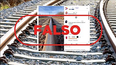 Este vídeo de vías de tren agrietadas es falso, está creado con IA