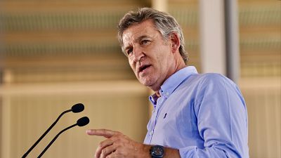 Feijóo acusa a Sánchez de "alentar" los disturbios en la Vuelta y poner "en riesgo" vidas para "tapar" la corrupción