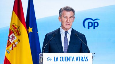 Feijóo promete "devolver la decendia" a España porque todo el Gobierno "es cloaca" - Informativo 24h | Ver Feijóo promete "devolver la decendia" a España porque todo el Gobierno "es cloaca" - Informativo 24h | Ver