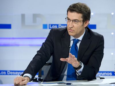 Feijóo: "No me apunto a la enmienda a la totalidad del modelo autonómico" Feijóo: "No me apunto a la enmienda a la totalidad del modelo autonómico"