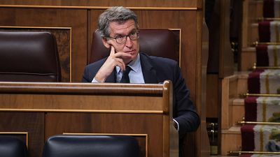 Feijóo dice que la legislatura está "agotada" tras el frenazo de Junts a los PGE y pide elecciones: "Esto no da más de sí"