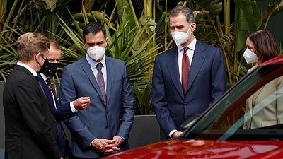 Felipe VI respalda en Cataluña a la industria automovilística con la ausencia del Govern: "Nuestro apoyo es absoluto"