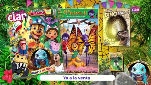 ¡Fiesta jurásica con la nueva revista Clan!