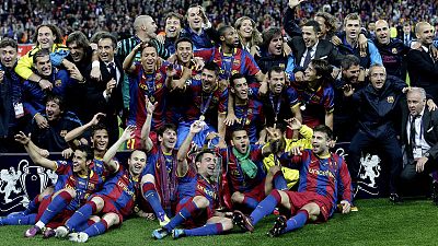 Repasa las mejores jugadas que ha dejado la final de la Champions League entre el FC Barcelona y el Manchester United.