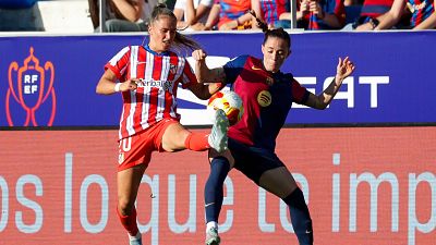 Vuelve a ver la final de la Copa de la Reina 2025 entre Barcelona y Atlético de Madrid en RTVE Play