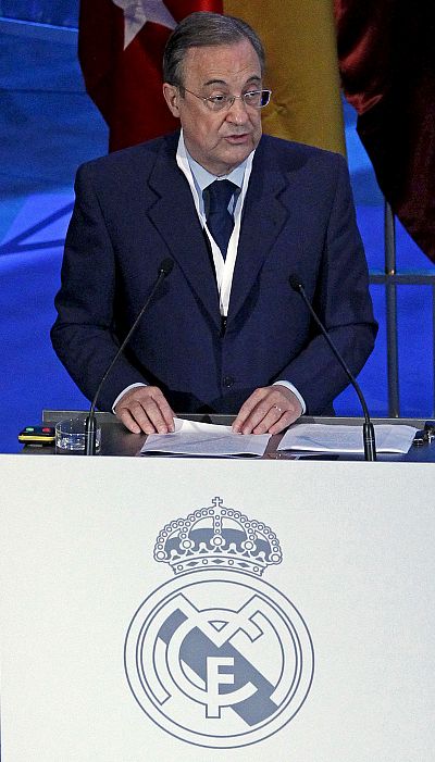 Florentino Pérez: "En la sección de baloncesto casi todo son gastos"