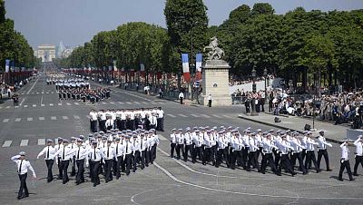 Francia celebra el desfile del 14 de julio