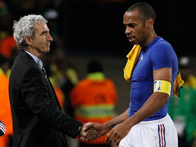 Francia pierde 1-2 ante Sudáfrica Francia pierde 1-2 ante Sudáfrica