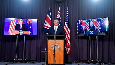 Indignación en Francia por el acuerdo de seguridad entre EE.UU., Reino Unido y Australia