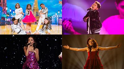 Las cuatro victorias de Francia en Eurovisión Junior Las cuatro victorias de Francia en Eurovisión Junior