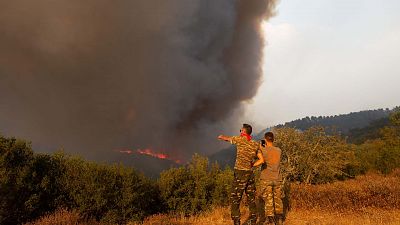 El fuego sigue arrasando Grecia en una nueva jornada con alto riesgo de incendios