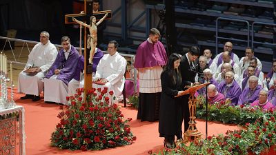 Las víctimas apelan en el funeral de Huelva a saber la "verdad" del accidente en Adamuz y a luchar desde la "serenidad"