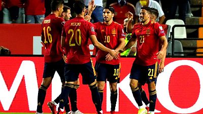 Resumen y goles del España 4-0 Georgia - Estudio Estadio | Ver Resumen y goles del España 4-0 Georgia - Estudio Estadio | Ver