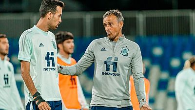 La selección española de fútbol se la juega en Pristina La selección española de fútbol se la juega en Pristina