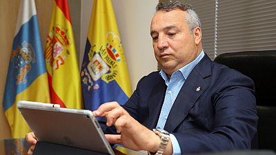 Presidente de la UD Las Palmas: "Habrá más garantías en un estadio que en una calle concurrida"