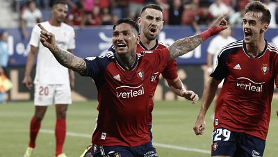 Osasuna abre el telón de la Liga con victoria ante el Sevilla